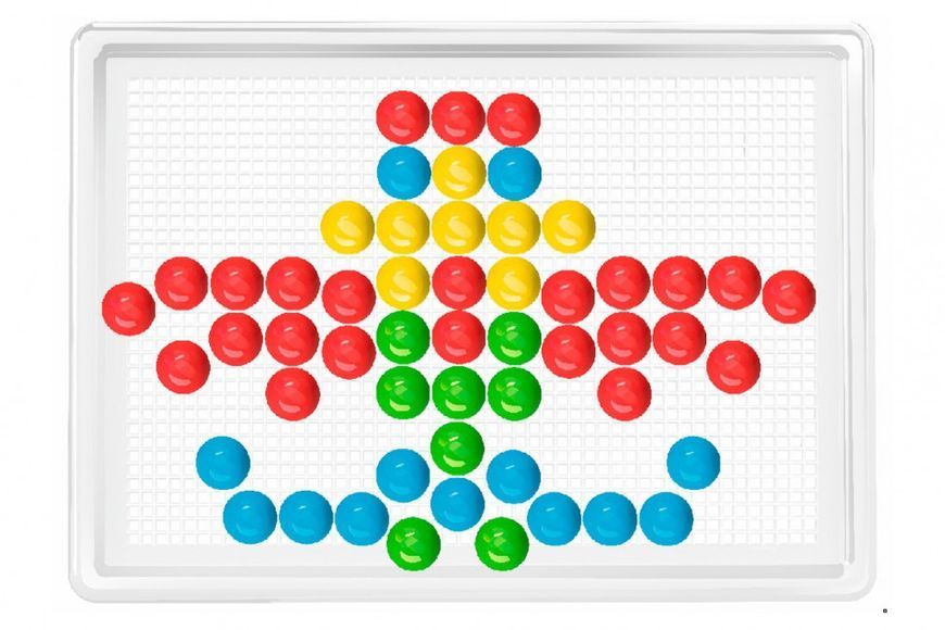Дитяча розвиваюча мозаїка 3381TXK, 140 фішок 3381TXK фото