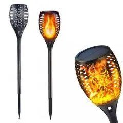 Ліхтар садовий світильник на сонячній батареї 80 см Solar flame 5356 фото