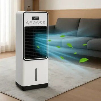 Мобільний кондиціонер 2в1 з обігрівом та охолодженням Domotec 1668 sp10351 фото