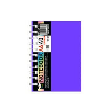 Блокнот А6 АП-1510(Violet) 40 листов, пружина боковая АП-1510(Violet) фото