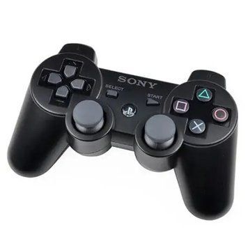 Бездротовий джойстик PS3 Doubleshok (чорний) 205-013 фото