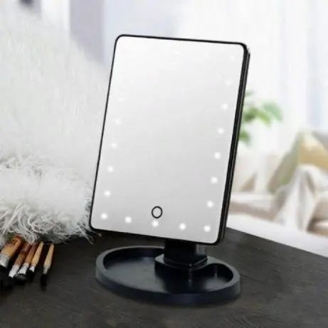 Біле Дзеркало з LED підсвічуванням для макіяжу Magic MakeUp Mirror mu60016/3 фото