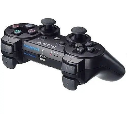 Бездротовий джойстик PS3 Doubleshok (чорний) 205-013 фото