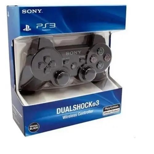 Бездротовий джойстик PS3 Doubleshok (чорний) 205-013 фото