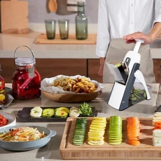 Терка для овощей Brava Spring Slicer Ресторанное качество нарезки овощей на вашей кухне G8878747 фото