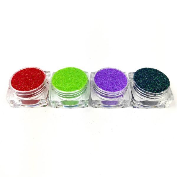 Набір гліттера для біо-тату &laquo;Райдужний №4&raquo; glitter-set-4x-4, 4 кольори glitter-set-4x-4 фото