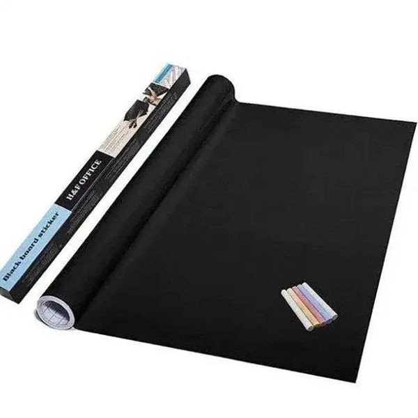 Самоклеюча плівка для малювання крейдою Black Board Sticker G656123 фото