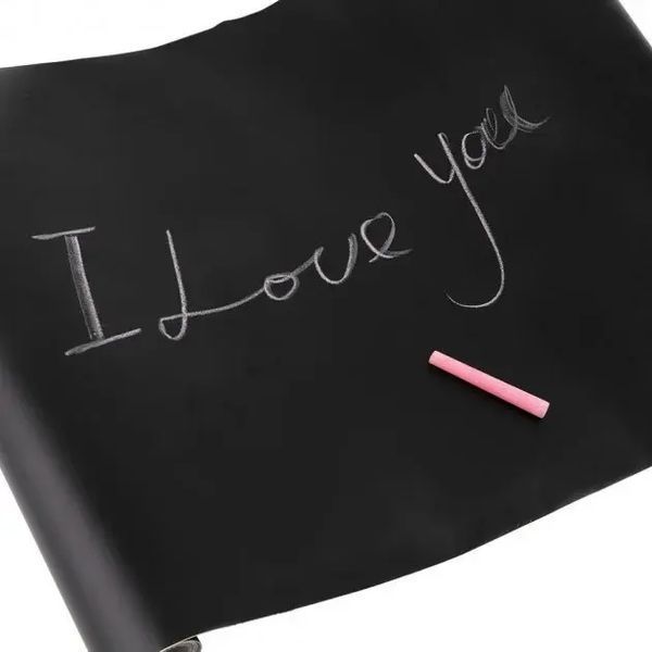 Самоклеюча плівка для малювання крейдою Black Board Sticker G656123 фото
