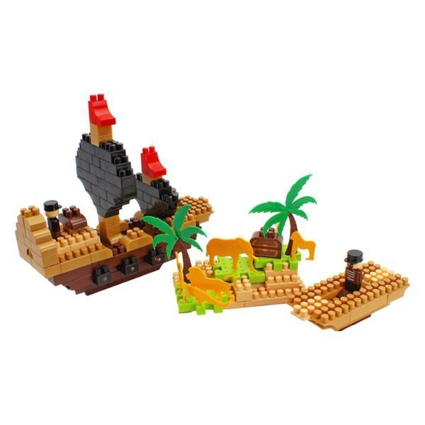 Дитячий розвиваючий конструктор "Pirate island" 2642TXK 170 деталей 2642TXK фото