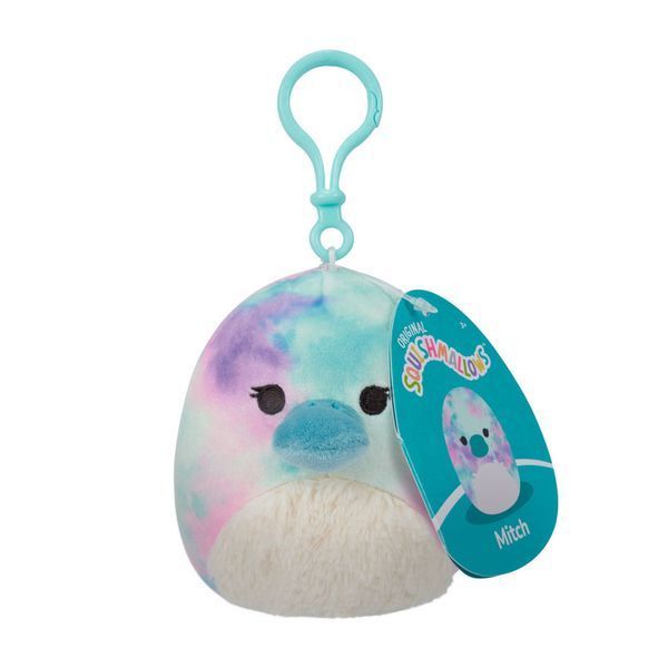 М'яка іграшка на кліпсі Уткобор Бріндал Squishmallows SQCP00215, 9 см SQCP00215 фото