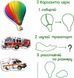 Набір магнітів Magdum Baby puzzle Транспорт ML4031-24 EN ML4031-24 EN фото 4