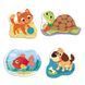 Дитячий пазл 4 в 1 "Baby puzzle. Домашні тварини" DoDo Toys 300688 набір 4 в 1 300688 фото 3