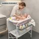 Пеленальний столик з ванною X-658 / Пеленальний столик 2 в 1 з ванною для купання Рожевий 5094779/2 фото 2