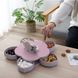 Складна двоярусна цукерка SUNROZ Flower Candy Box, що обертається, для цукерок і фруктів 54010210 фото 5