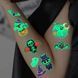 Набір дитячих тимчасових тату "Halloween glow" kids-tatto-halloween-glow-set-1 kids-tatto-halloween-glow фото 4