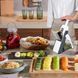 Терка для овощей Brava Spring Slicer Ресторанное качество нарезки овощей на вашей кухне G8878747 фото 3