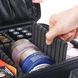 Косметичка органайзер зі знімними перегородками дорожній портативний б'юті кейс із ручкою MA-454 NNMA454 фото 7