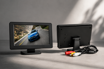 Дисплей LCD 4.3" для двох камер / Монітор для камери заднього виду / Автомобільний монітор для камери 2053788 фото