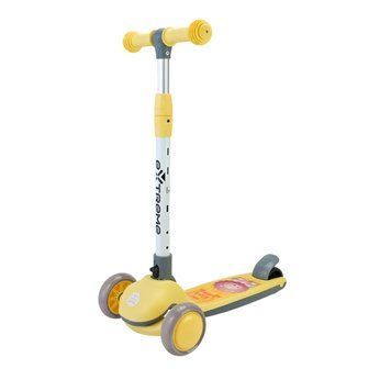 Дитячий самокат триколісний SC817(Yellow) з музикою та світлом SC817(Yellow) фото
