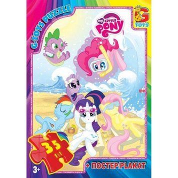 Дитячий пазл "My little PONY" MLP006 постер 35 елементів MLP006 фото