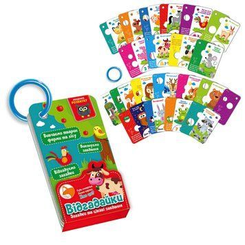 Розвиваюча гра Відгадайки "Тварини та ферми" Vladi toys VT5000-13 Укр VT5000-13 фото