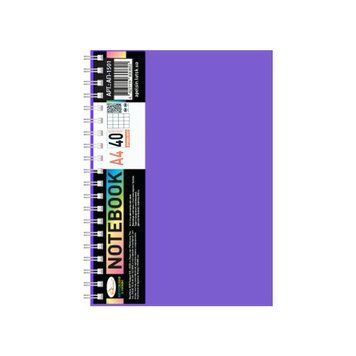 Блокнот А4 АП-1501(Violet) 40 аркушів, пружина збоку АП-1501(Violet) фото