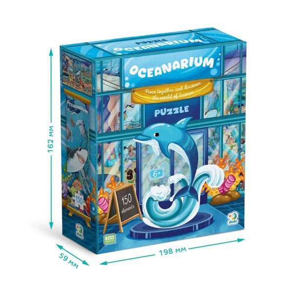 Дитячий віммельпазл "Музей Океанаріум" 300641, 150 елементів 300641 фото