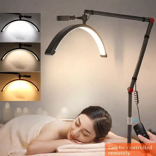 Безтіньова підлогова лампа-півмісяць LED Moon HD-M2X Censreal AZ-1147 фото