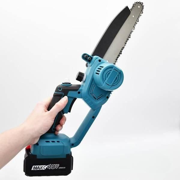 Акумуляторна мінімізова Electric chain saw 8 дюймів + 2 акумулятори 48V Мініпила садова SP488 фото
