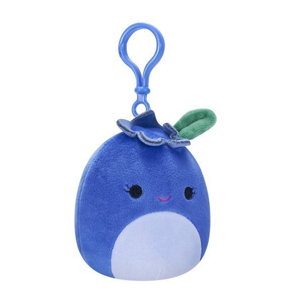 М'яка іграшка Чорниця Блубі Squishmallows SQCP00147 на кліпсі 9 см SQCP00147 фото