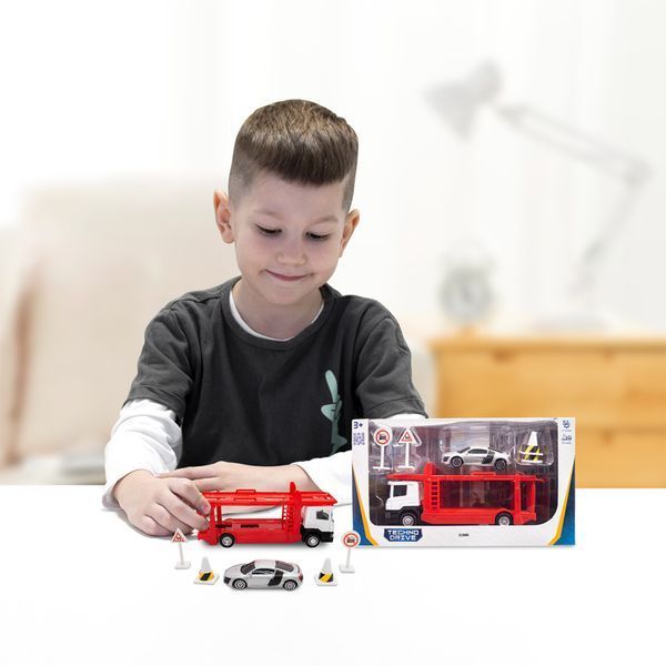 Ігровий набір автомоделей "Автоперевізник Sсania" 250430U масштаб 1:64 250430U фото