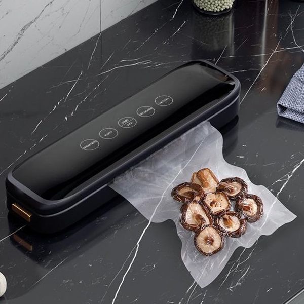 Кухонний вакуумний пакувальник Vacuum sealer Model 10 / Вакууматор для продуктів / Кухонний вакууматор 33х8, 5х6см від мережі G5876 фото