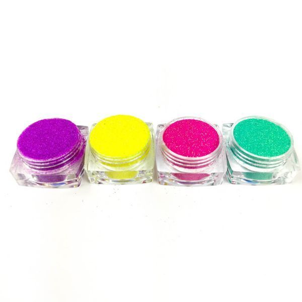 Набір гліттера для біо-тату &laquo;Райдужний №5&raquo; glitter-set-4x-5, 4 кольори glitter-set-4x-5 фото