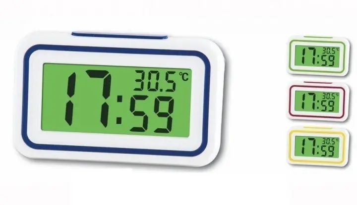 Голосовий годинник, будильник UKC KK-9905 TR White/Green sp1957 фото