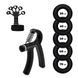 Набір кистьових еспандерів кільце+еспандер, ножиці Power Grip Set NE-1589-WR15 NE-1589-WR15 фото 1