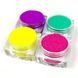 Набір гліттера для біо-тату &laquo;Райдужний №5&raquo; glitter-set-4x-5, 4 кольори glitter-set-4x-5 фото 1