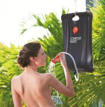 Похідний переносний душ для кемпінгу, туристів, дачників Camp Shower 40л G520 фото