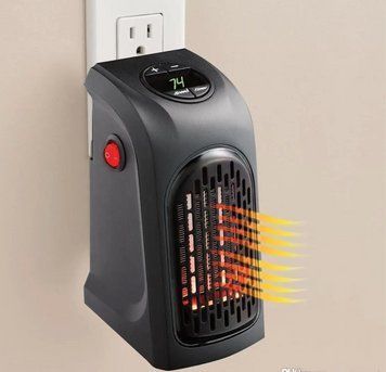 Міні нагрівач 400W Handy Heater з пультом, нагрівач електричний тепловентилятор портативний HEAT400 фото