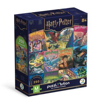 Пазл класичний "Harry Potter Книжкові обкладинки" 200657, 250 елементів 200657 фото