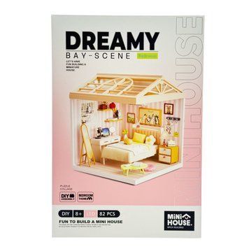 Конструктор-румбокс Спальня Mini House 8004-MH серії "Інтер'єр", зі світлом 8004-MH фото