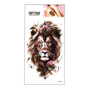 Тимчасове татуювання "Лев Tattoo" 1020-HM1719 1020-HM1719 фото