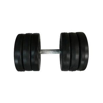 Гантель складальна композитна в пластиковій оболонці Rock Pro-R 16,5 кг NE-PL-R-016 NE-PL-R-016 фото