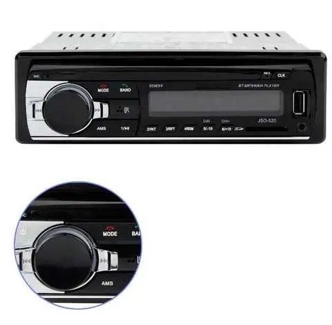 Автомагнітола JSD-520BT +AUX +Радіо +Bluetooth, Bluetooth магнітола в машину, Автомобільна магнітола 1 din sp5521355 фото