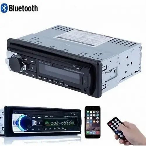 Автомагнітола JSD-520BT +AUX +Радіо +Bluetooth, Bluetooth магнітола в машину, Автомобільна магнітола 1 din sp5521355 фото