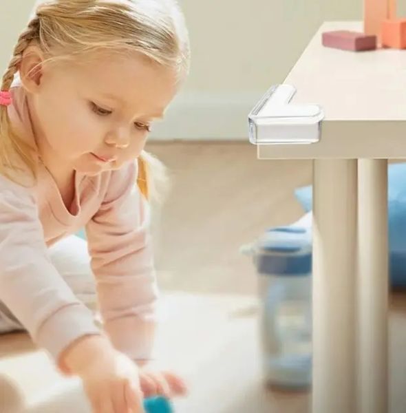 Захисні куточки BauTech для меблів силіконові 4 шт MA-347 фото