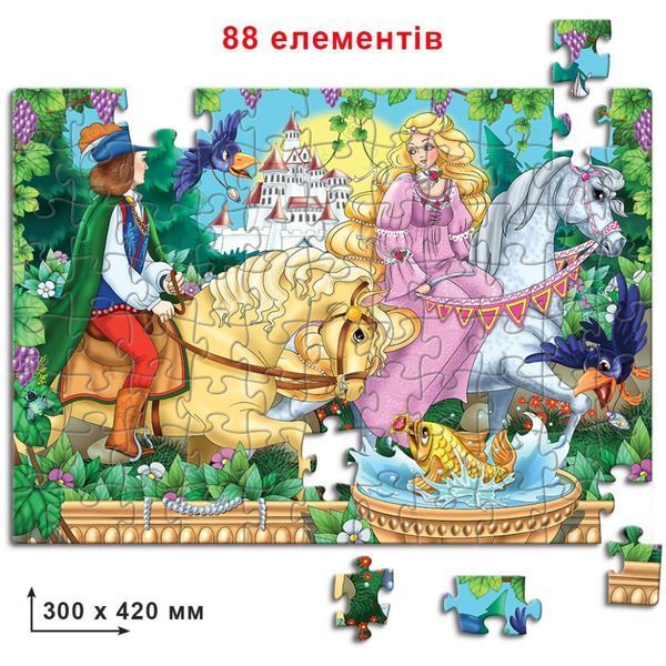 Дитячі пазли Золотовласка 83330, 88 елементів 83330E фото