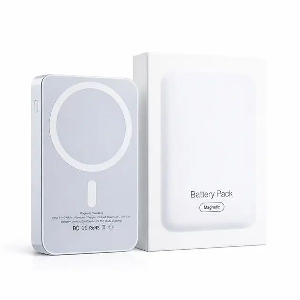 Магнітний павербанк 10000mAh MagSafe / Power Bank Type-C / Повербанк магнітний бездротовий 22,5W sp10144 фото