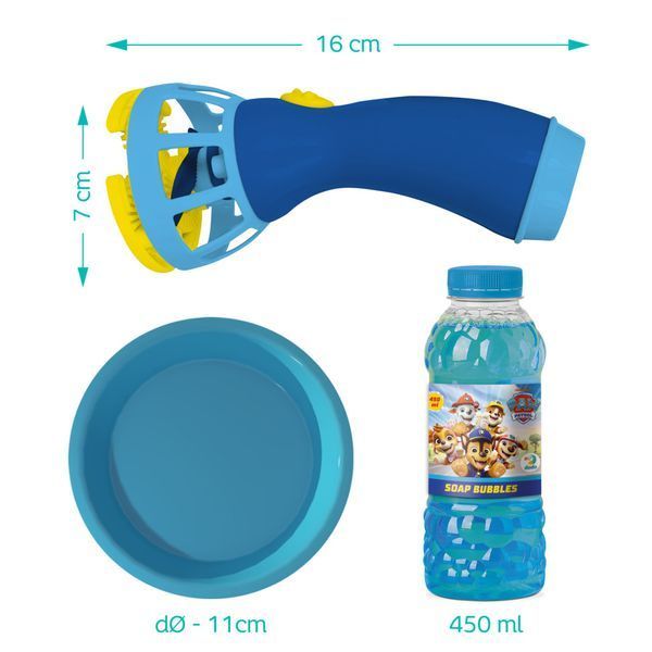 Генератор мильних бульбашок "Paw Patrol" 200736 об'єм 450 мл 200736 фото