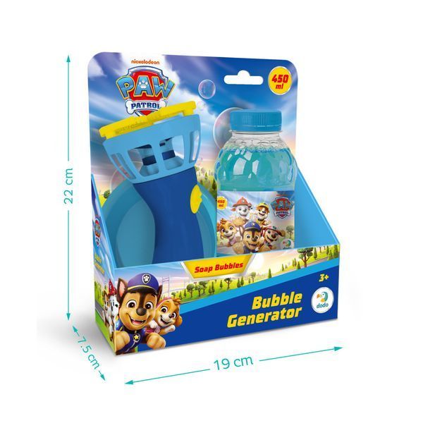 Генератор мильних бульбашок "Paw Patrol" 200736 об'єм 450 мл 200736 фото