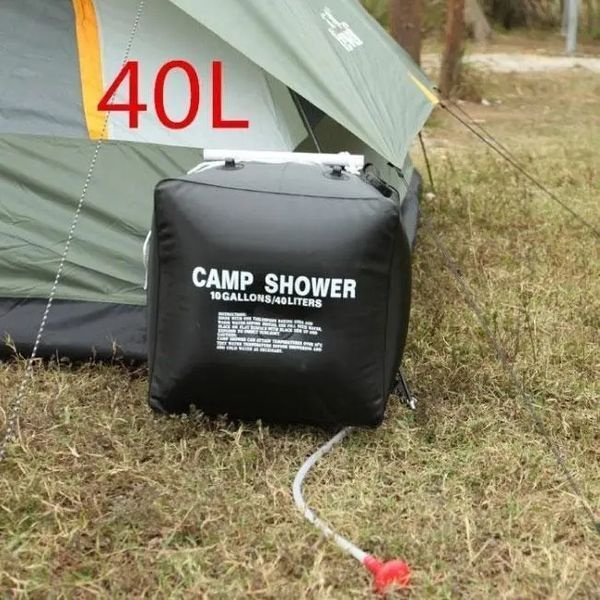 Похідний переносний душ для кемпінгу, туристів, дачників Camp Shower 40л G520 фото
